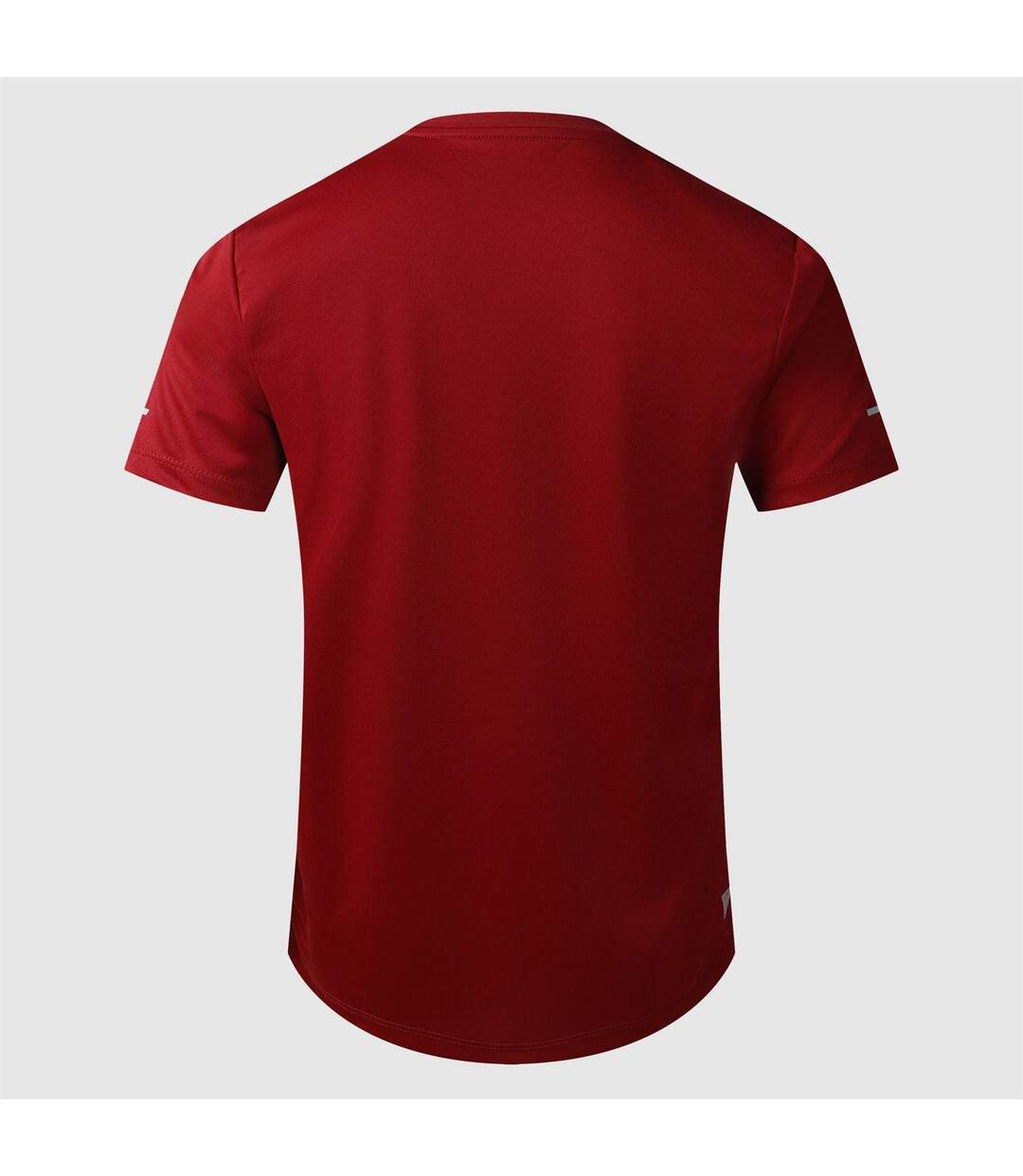 Mens Crew Neck Athletic T-shirt Red Umbro-2