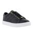Baskets Style Matelassé Ellenar Adulte Noir Blanc Dune London-1