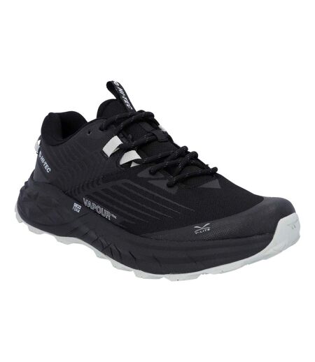 Mens fuse trail low cut trainers black/charcoal/cool grey Hi-Tec