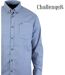 CHALLENGER TABOU1 — Chemise à carreaux manches longues bleu et gris : chaleur et coupe confort-4