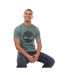 T-shirt kennebec river tree homme bleu sarcelle Timberland-3