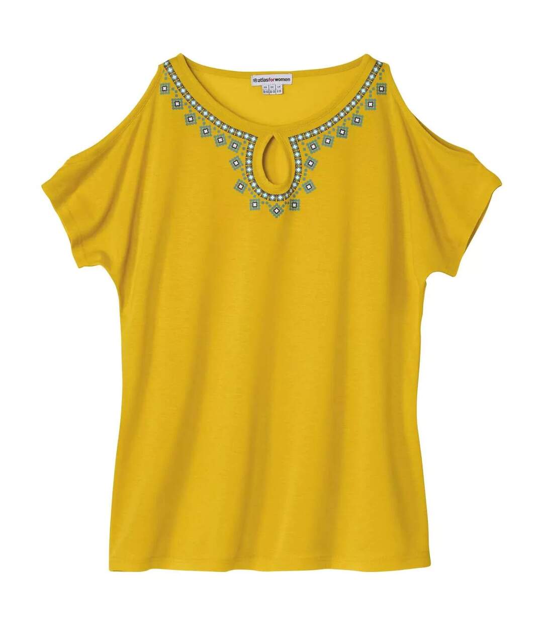 Tunique femme jaune Atlas for Women-1