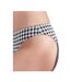 Bas De Maillot De Bain Motif/style À Carreaux Canterton Classic Femme Noir Blanc Jack Wills-4