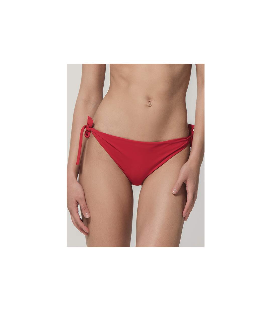 Bas maillot de bain à nouettes Blue Sense Luna Splendida rouge-1