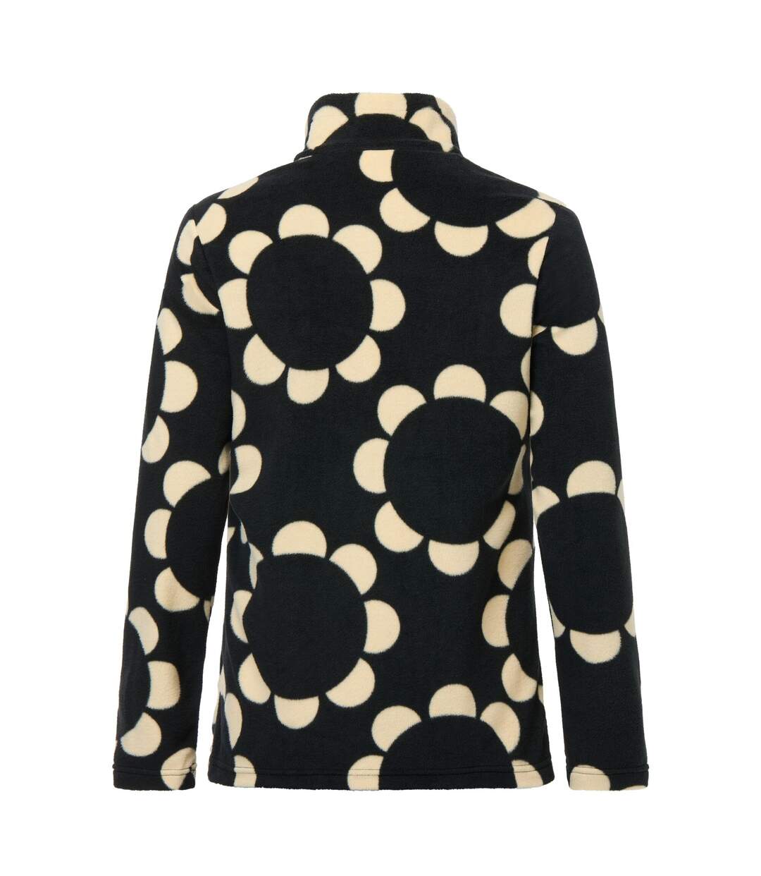 Polar À Demi-zip Orla Kiely Daisy Hoop Pour Femme Noir Regatta-3