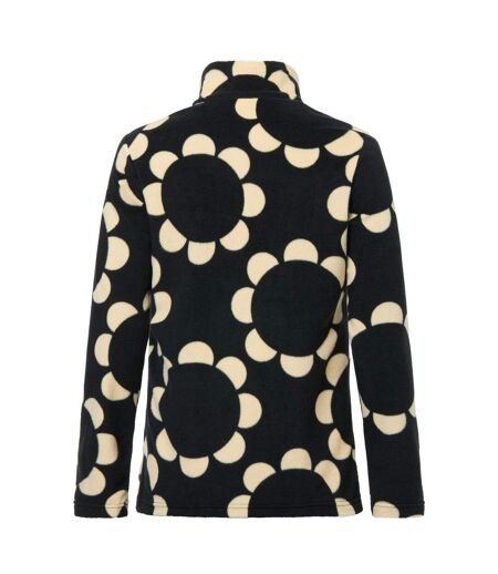 Polar À Demi-zip Orla Kiely Daisy Hoop Pour Femme Noir Regatta
