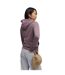 Womens/ladies No.1 Logo Fleece Overhead Hoodie Raisin Puma-4
