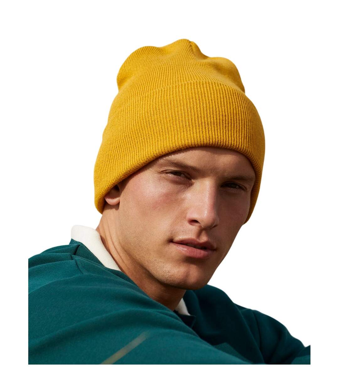 Bonnet Original Adulte Moutarde Beechfield-2