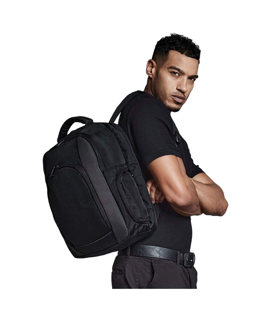 Tungsten laptop backpack one size black/dark graphite Quadra-4