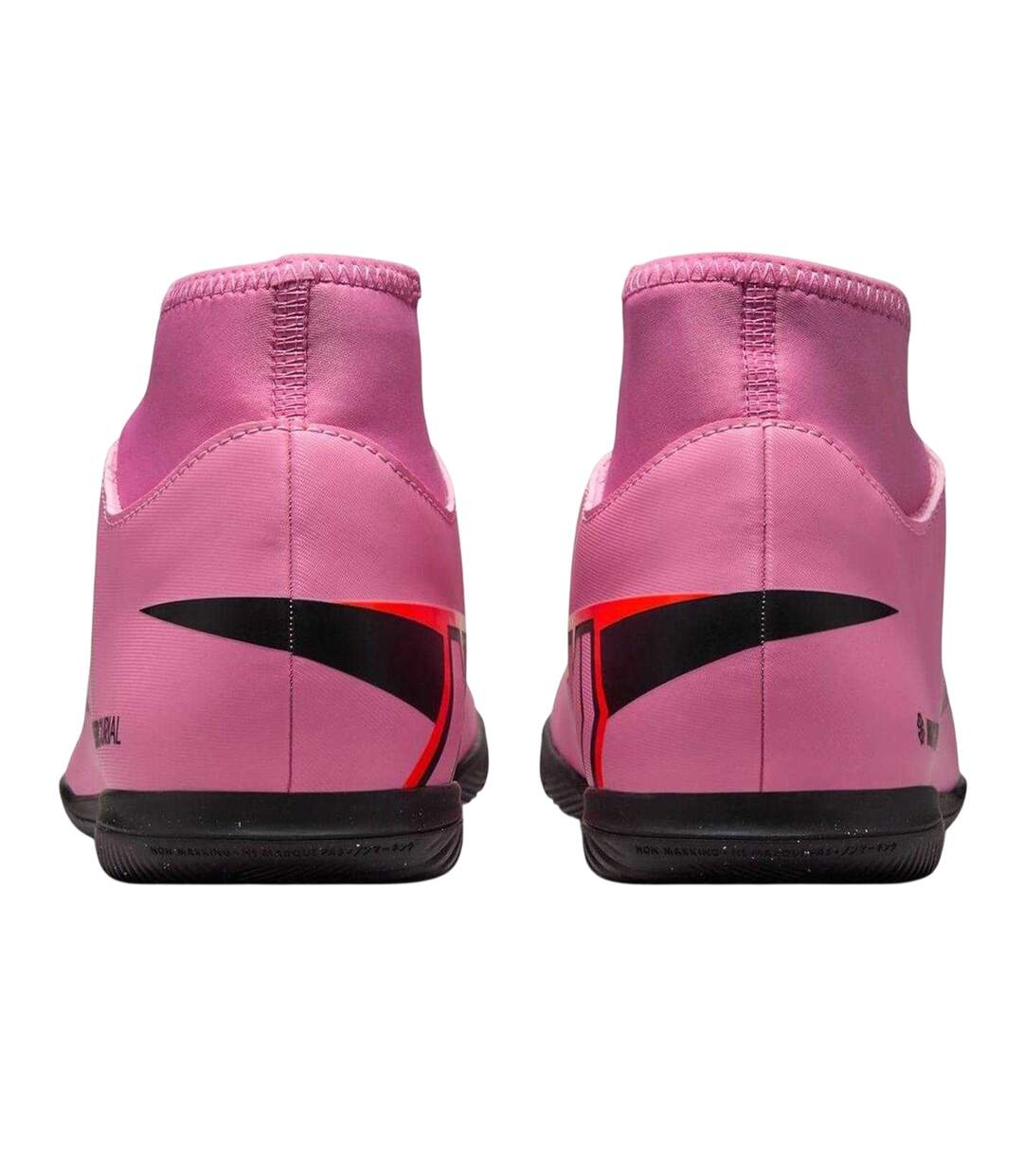 Mens Mercurial Superfly 10 Indoor Football Shoes Pink Black Nike-2