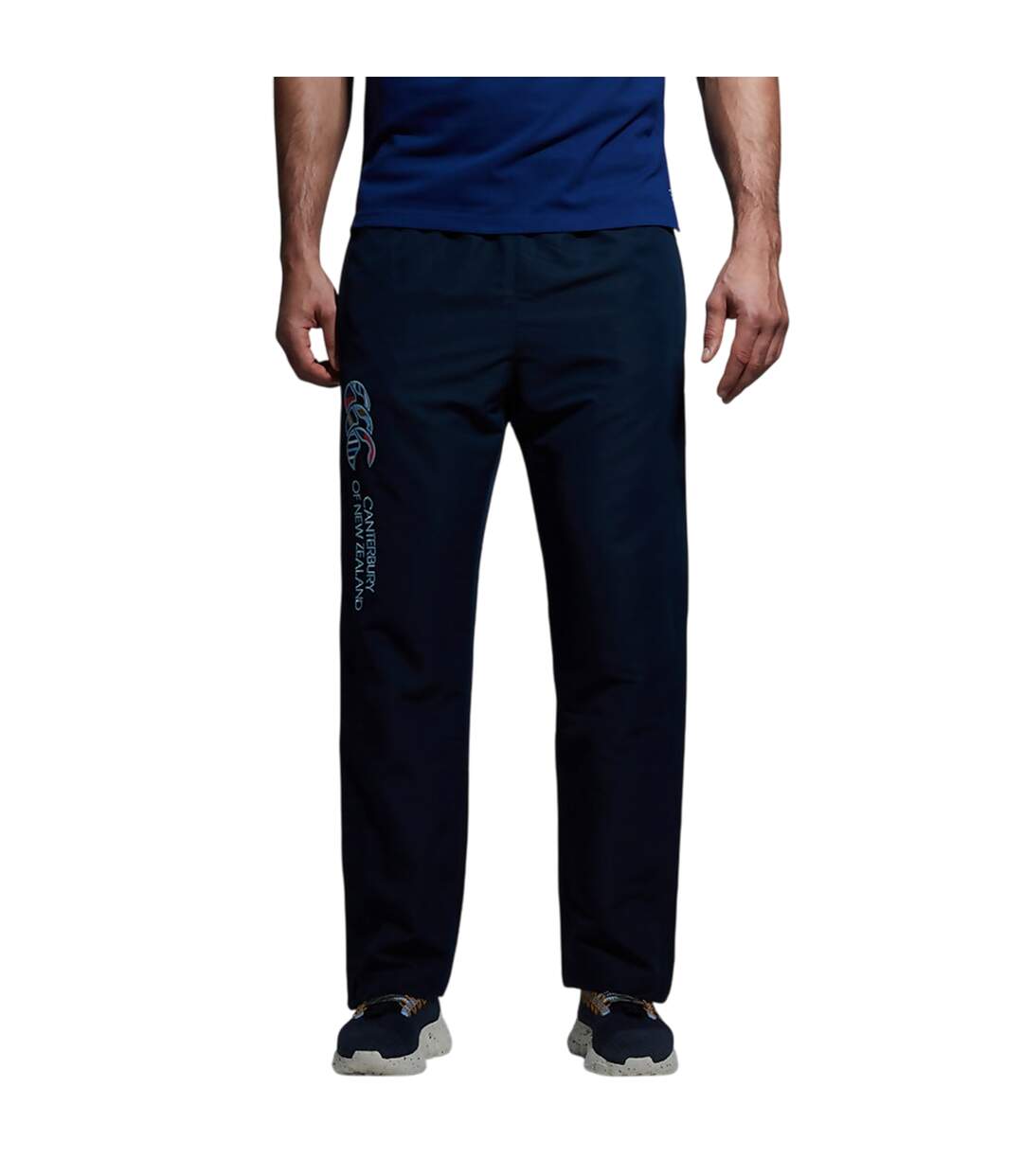 Mens Uglies Open Hem Jogging Bottoms Navy Canterbury-2