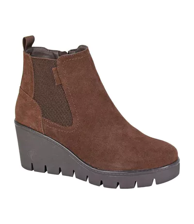 Bottines Amina Femme Marron Foncé Cipriata