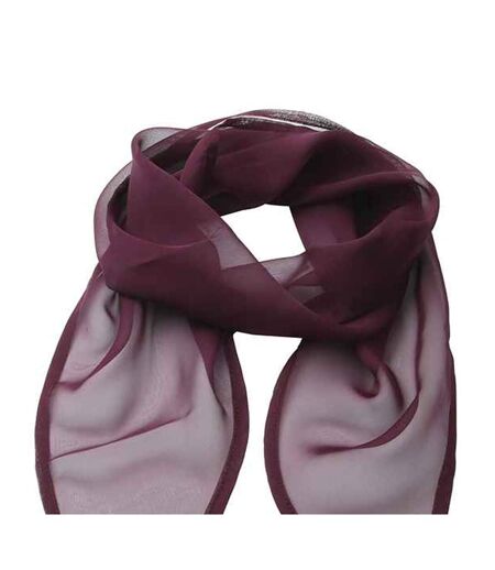 Écharpe Colours Adulte Taille Unique Aubergine Premier