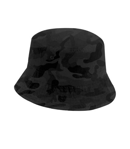 Beechfield Unisex Adult Camo Recycled Polyester Bucket Hat (Midnight) - UTRW8878