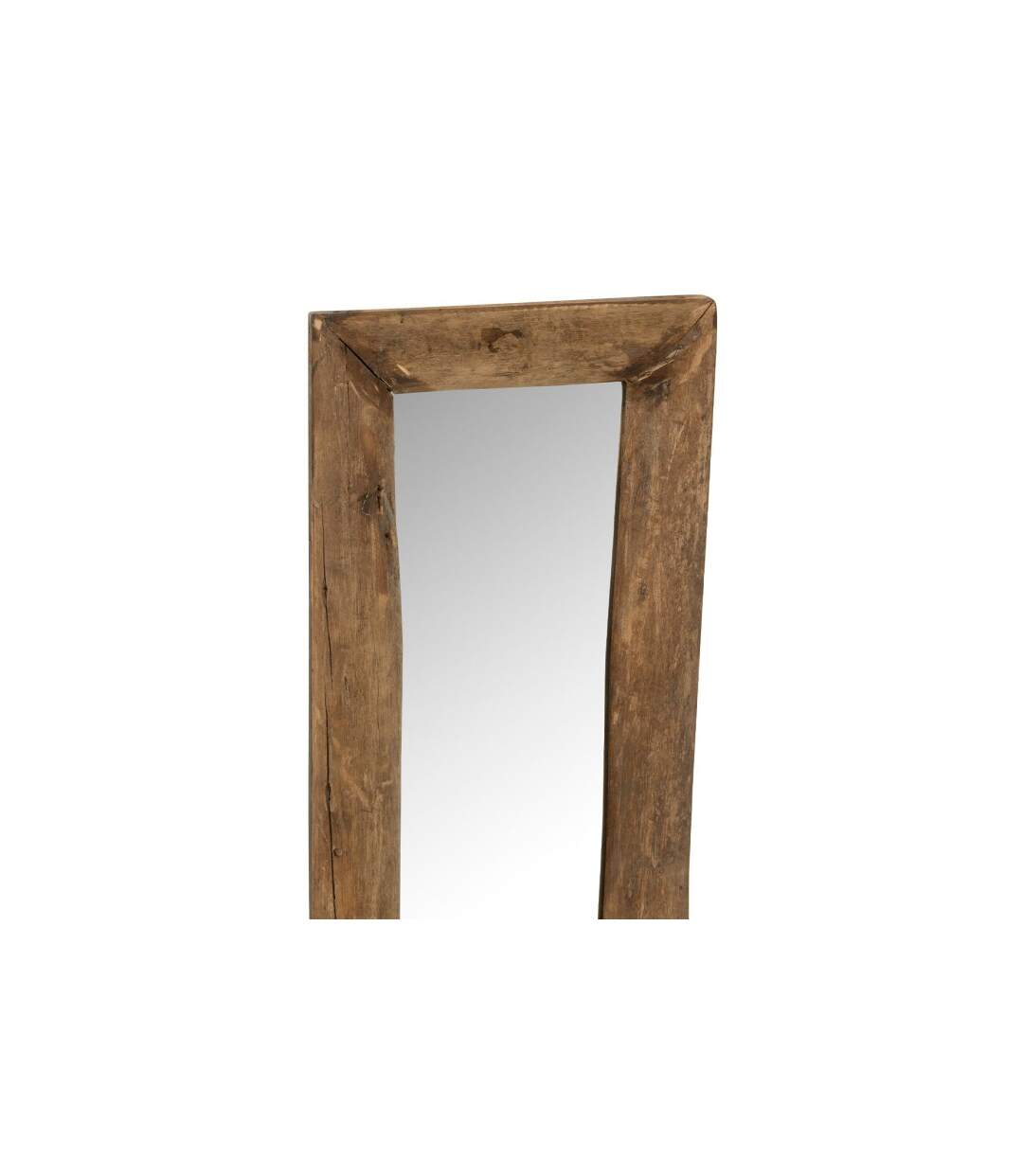 Miroir à Poser Déco en Bois Slim 120cm Marron-2