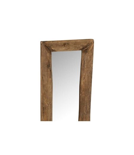 Miroir à Poser Déco en Bois Slim 120cm Marron