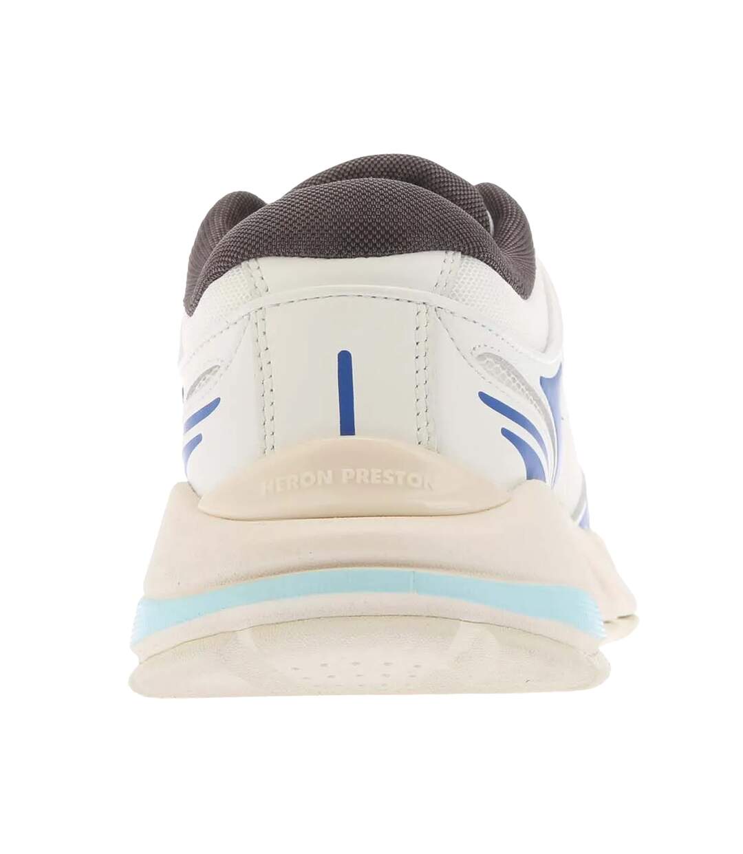 Womens/ladies block stepper trainers white/blue/orange Heron Preston-2