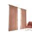 Furn Himalaya Jacquard Design Eyelet Curtains (Pair) (Blush Pink) (46x72in) - UTRV1534