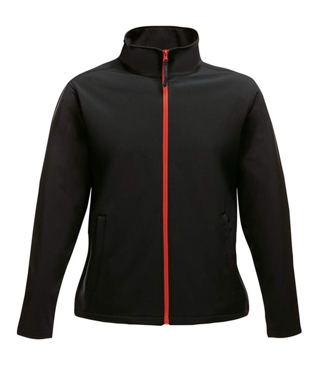 Veste softshell femme - TRA629 - noir et rouge