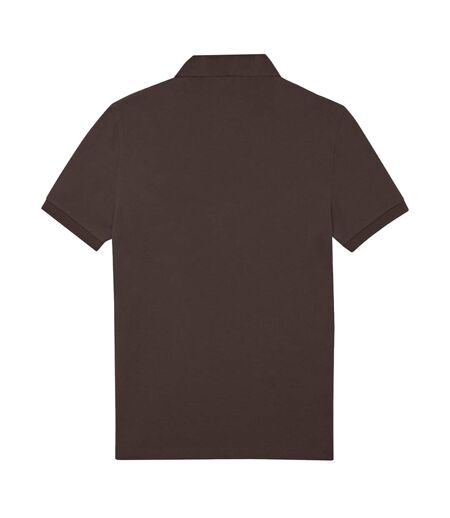 Mens Polo Shirt Roasted Coffee B&C