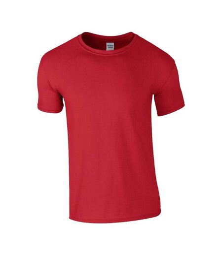Gildan Mens Soft Style Ringspun T Shirt (Red) - UTPC2882
