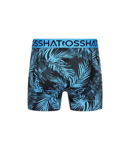 Pack of 3  Mens grimsby boxer shorts  blue/gray/black Crosshatch