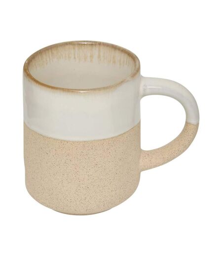 Lot de 6 Mugs en Faïence Kate 20cl Blanc