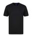 Henbury Mens HiCool Performance T-Shirt (Black)