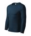 T-shirt Manches Longues Progress Homme Bleu Marine Foncé Malfini-3
