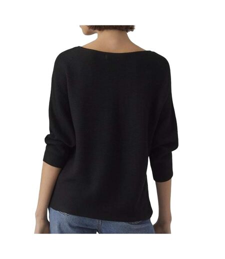 Pull noir femme vero moda nora