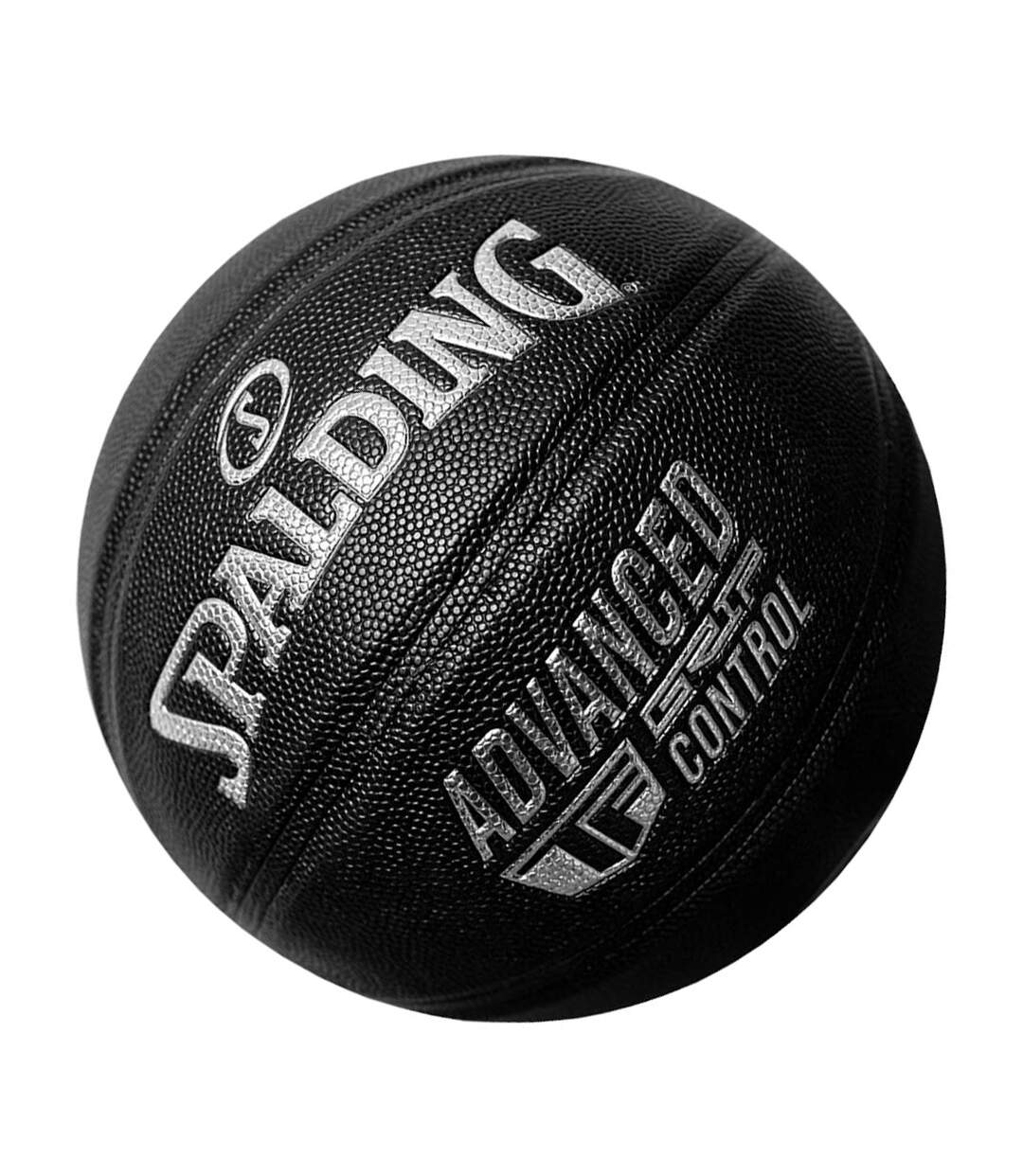 Ballon De Basket Advanced Grip Control Taille 7 Noir Argenté Spalding-2