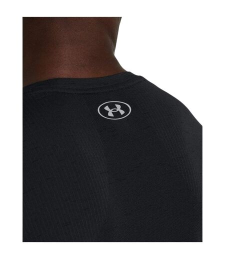 Mens Vanish Seamless T-shirt Black Under Armour