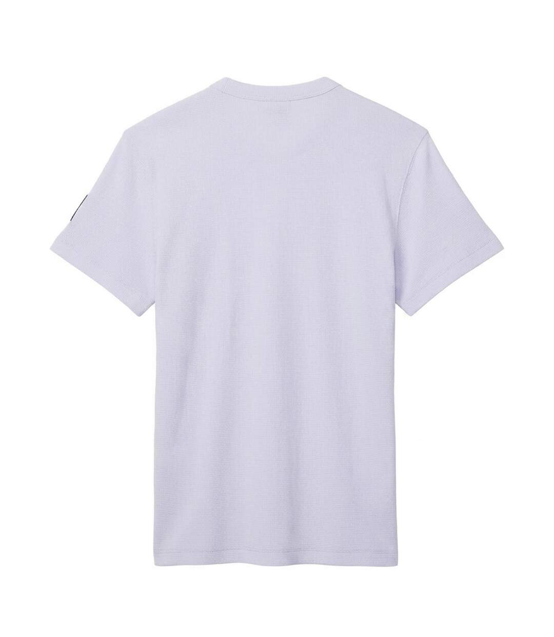 Mens Waffle Boxy T-shirt Lilac Calvin Klein-2