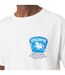 T-shirt Motif/style Imprimé Au Dos Homme Vieux Blanc Duke-4