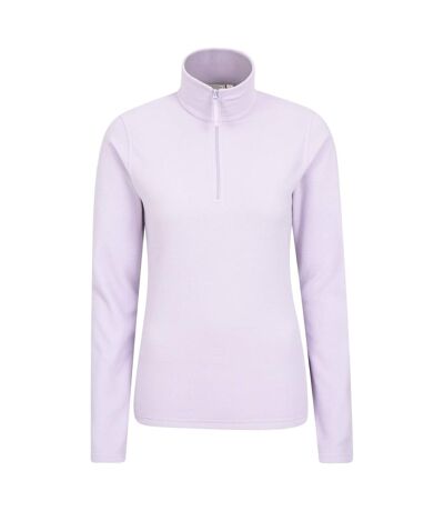 Womens/ladies Camber Ii Fleece Top Purple Mountain Warehouse