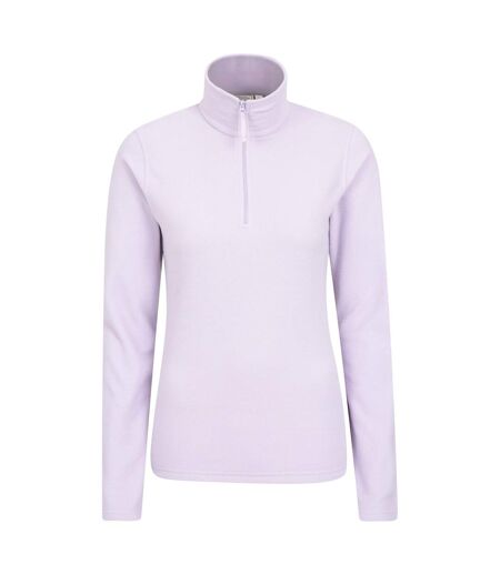 Womens/ladies Camber Ii Fleece Top Purple Mountain Warehouse
