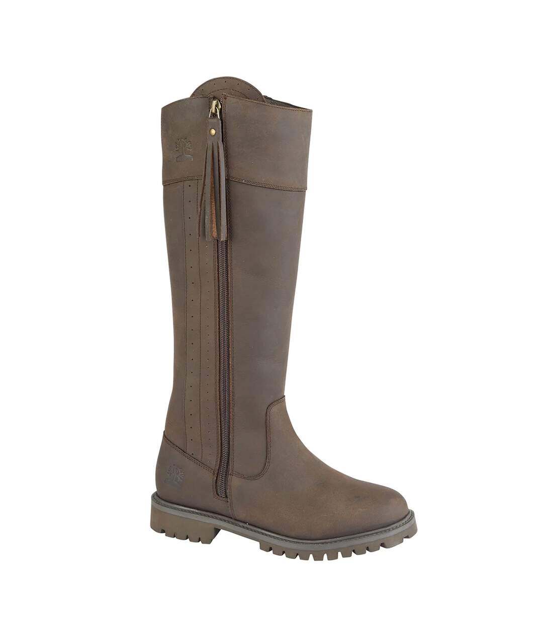 Bottes de campagne bailey femme marron foncé Woodland-2