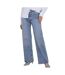 Jean bleu femme only juicy strass-1