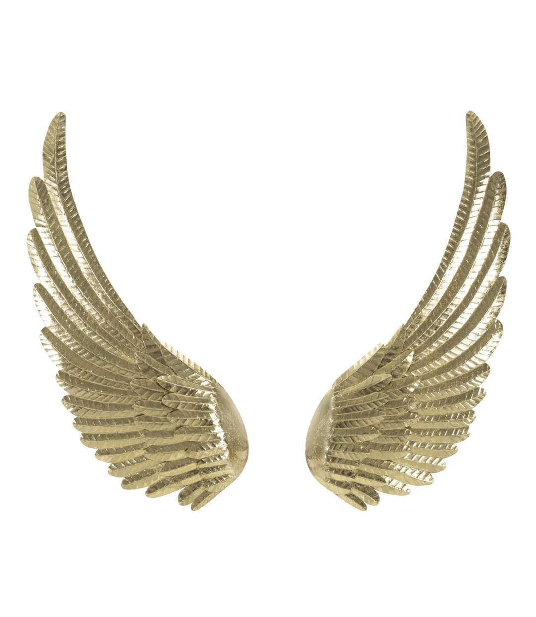 Paire d'Ailes en Métal Amy 130cm Or-1