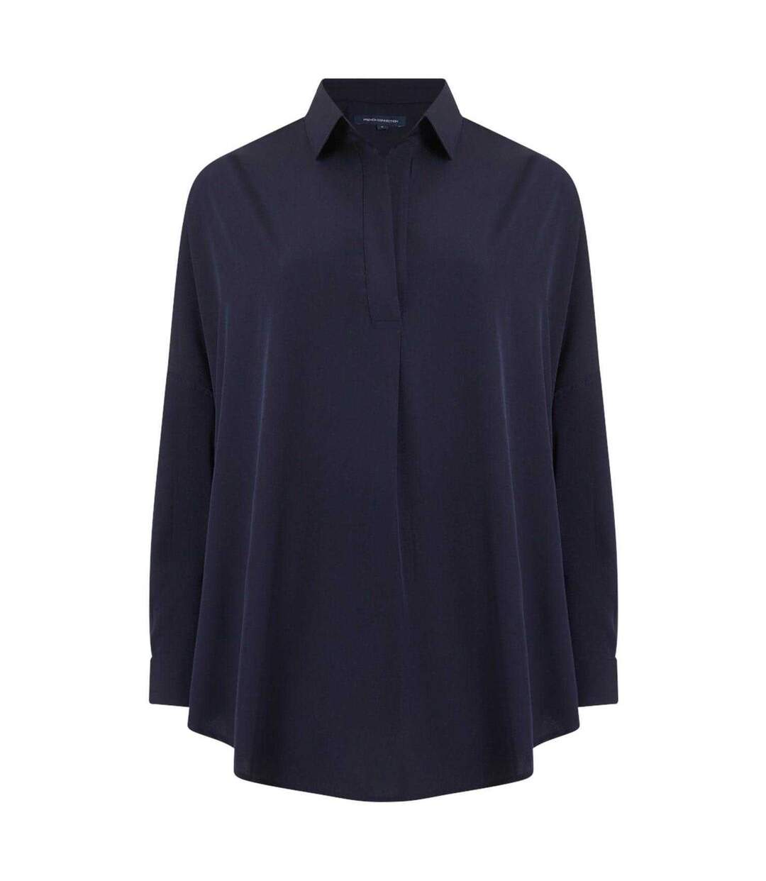 Blouse Manches Longues Femme Bleu French Connection-2