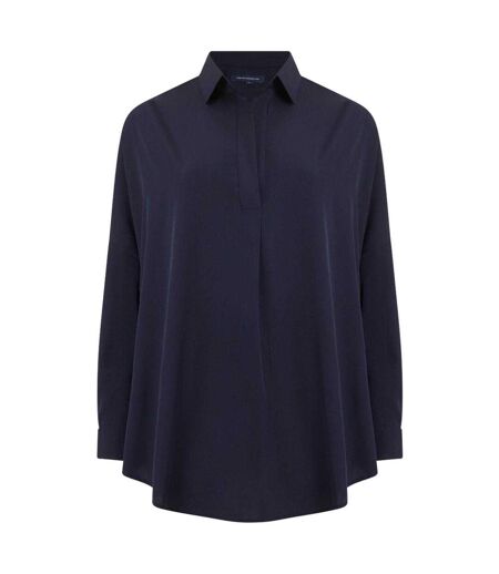 Blouse Manches Longues Femme Bleu French Connection