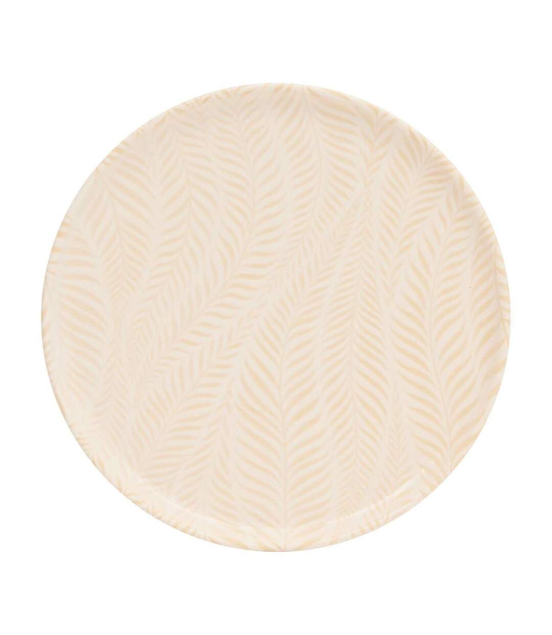 Lot de 6 Assiettes à Dessert Gina 22cm Crème-1