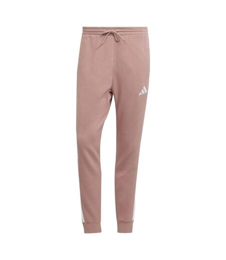 Mens Essentials Stripe Tapered Joggers Olive Strata Adidas