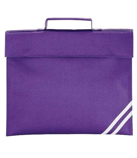 Quadra Classic Book Bag - 5 Liters (Pack of 2) (Purple) (One Size)