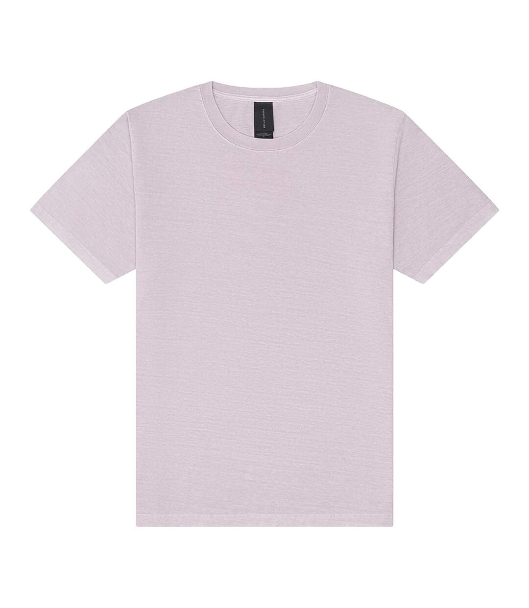 Unisex Adult Washed Canvas Heavyweight T-shirt Washed Lavender Bella + Canvas-2