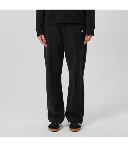 Womens/ladies Wide Leg Trousers Black 4th & Reckless
