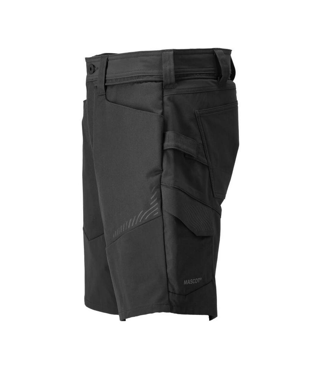 Mens Customised Work Shorts Black Mascot-3