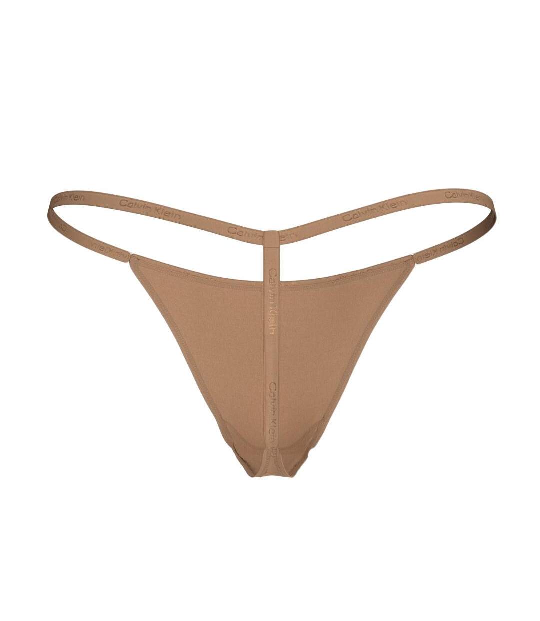 String camel femme calvin klein jeans wine - l-2