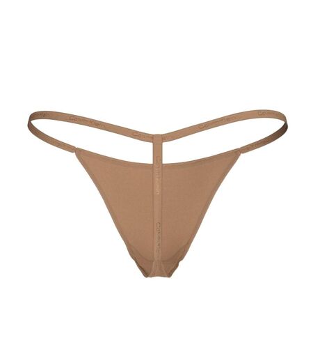 String camel femme calvin klein jeans wine - l