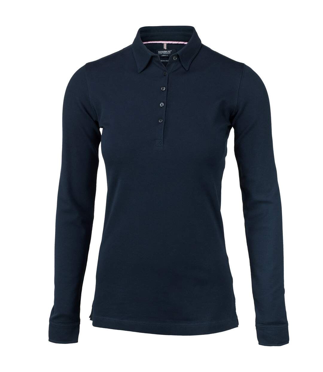 Carlington polo à manches longues femme bleu marine Nimbus